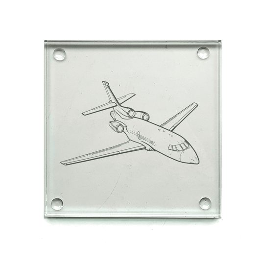 Dassault Falcon 900 Aircraft Drinks Coaster Selection | Giftware Engraved