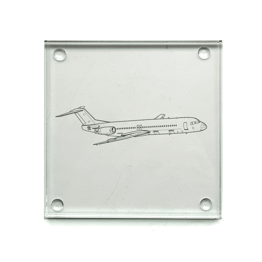 Fokker 100 Aircraft Drinks Coaster Selection | Giftware Engraved