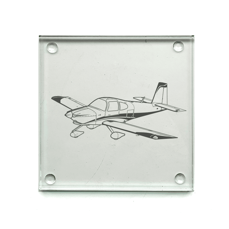American RV Vans Aircraft Drinks Coaster Selection | Giftware Engraved