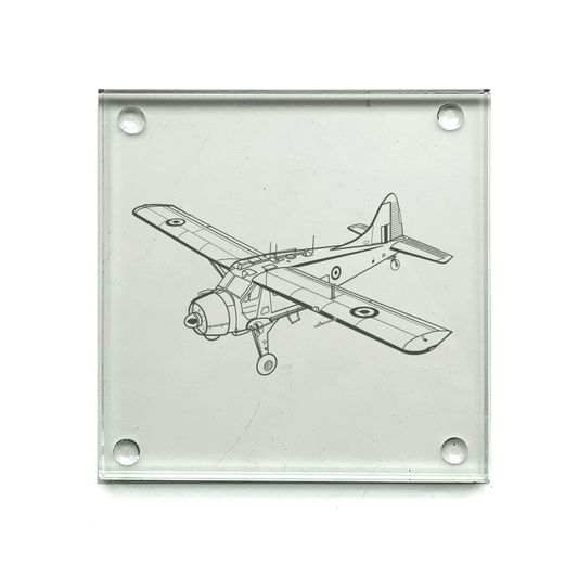 de Havilland Canada Beaver Aircraft Drinks Coaster Selection | Giftware Engraved