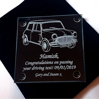 Mini Cooper Drinks Coaster Selection | Giftware Engraved