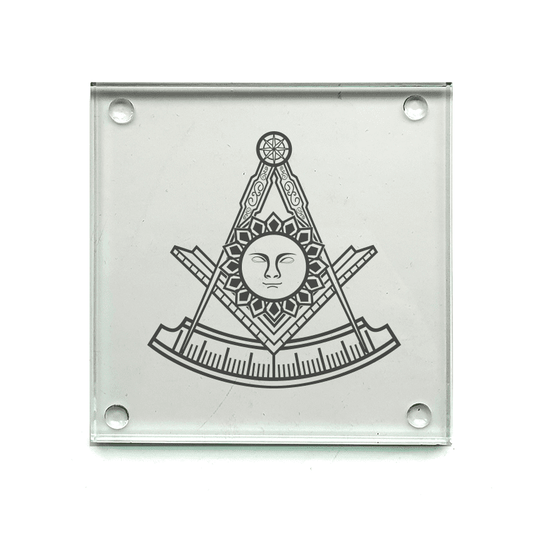 Masonic Grandmaster  Drinks Coaster Selection | Giftware Engraved