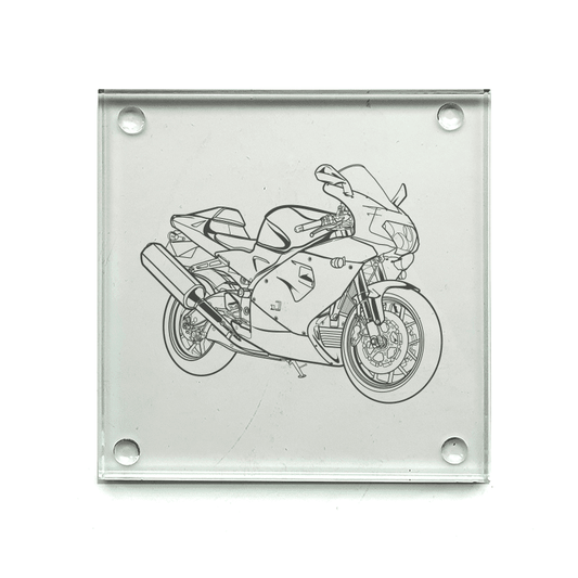 APR RSV Mille Motorcycle Drinks Coaster Selection | Giftware Engraved
