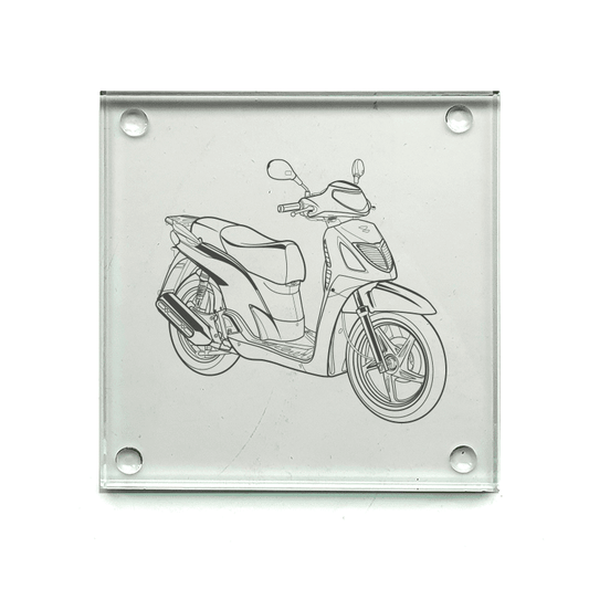 Honda SH125 Scooter Drinks Coaster Selection | Giftware Engraved