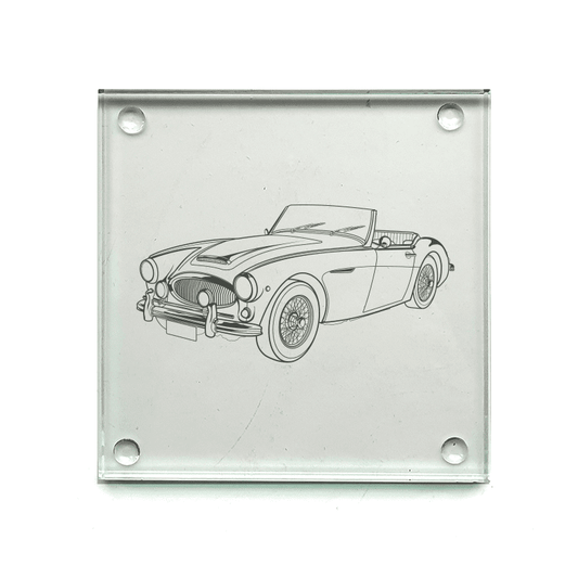 Austin Healey 3000 Drinks Coaster Selection | Giftware Engraved