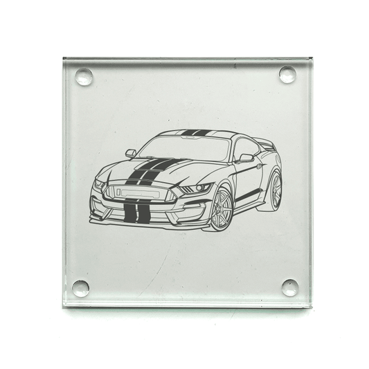 Ford Shelby Mustang Drinks Coaster Selection | Giftware Engraved