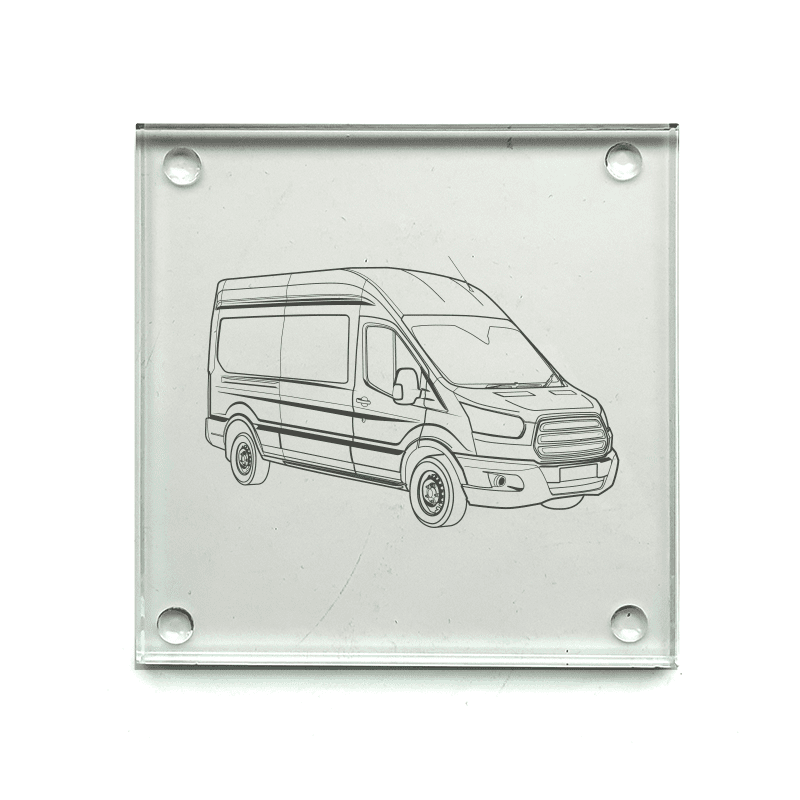 Transit Van Drinks Coaster Selection | Giftware Engraved