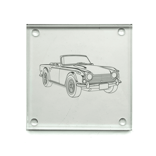 Triumph TR250 Drinks Coaster Selection | Giftware Engraved