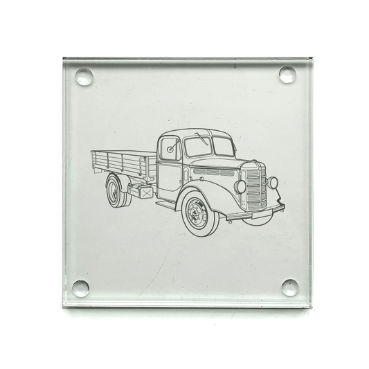 Vintage Bedford Truck Drinks Coaster Selection | Giftware Engraved