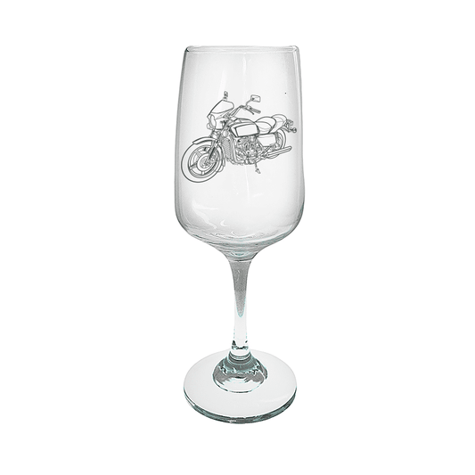 HON Goldwing Motorcycle Wine Glass Selection | Giftware Engraved