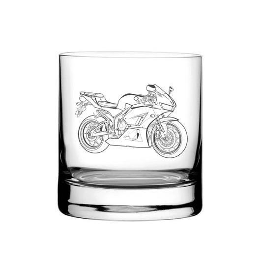 HON Fireblade Motorcycle Tumbler Glass Selection | Giftware Engraved