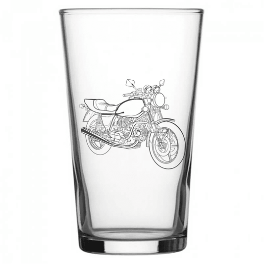 DUC 900SD Motorcycle Beer Glass | Giftware Engraved