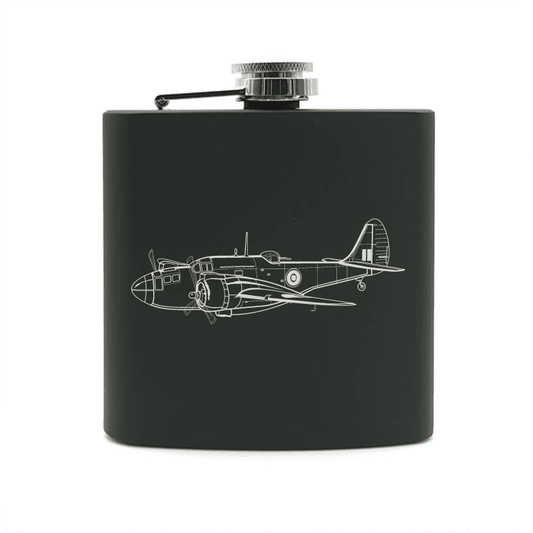 Martin 187 Baltimore Aircraft Steel Hip Flask | Giftware Engraved