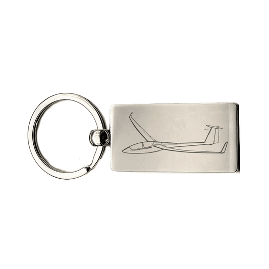 Ash 25 Glider Key Ring Selection | Giftware Engraved