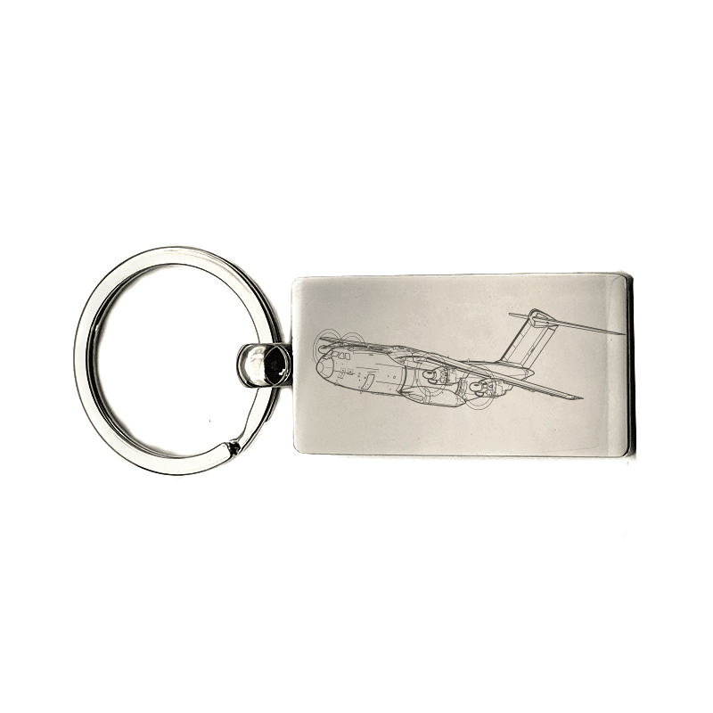 Airbus Atlas Aircraft Key Ring Selection | Giftware Engraved