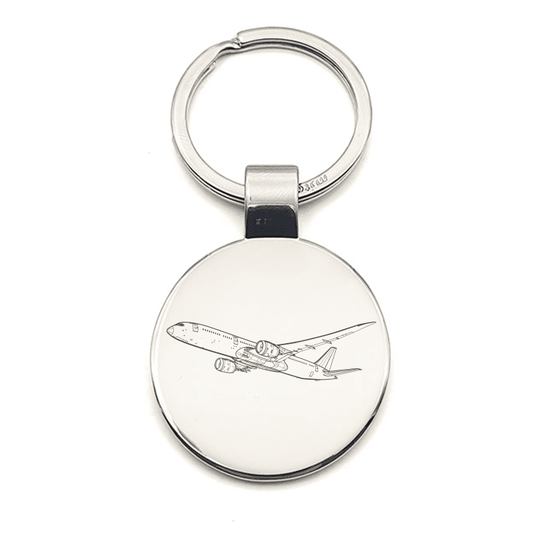 Boeing 787 Dreamliner Aircraft Key Ring Selection | Giftware Engraved