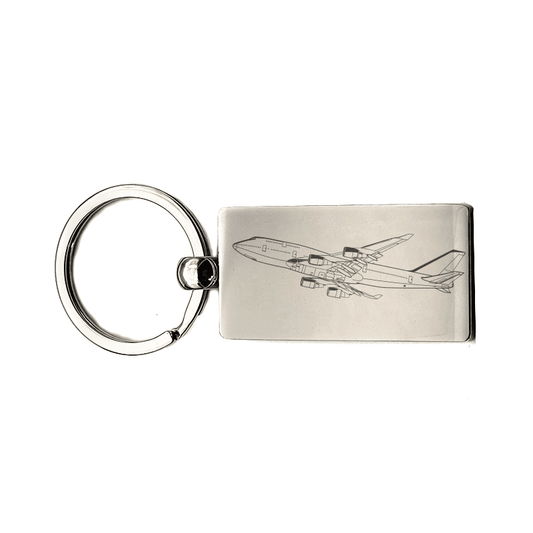 Boeing 747 Aircraft Key Ring Selection | Giftware Engraved