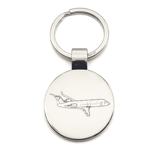 Bombardier CRJ Jet Aircraft Key Ring Selection | Giftware Engraved