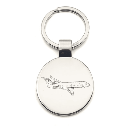 Bombardier CRJ Jet Aircraft Key Ring Selection | Giftware Engraved