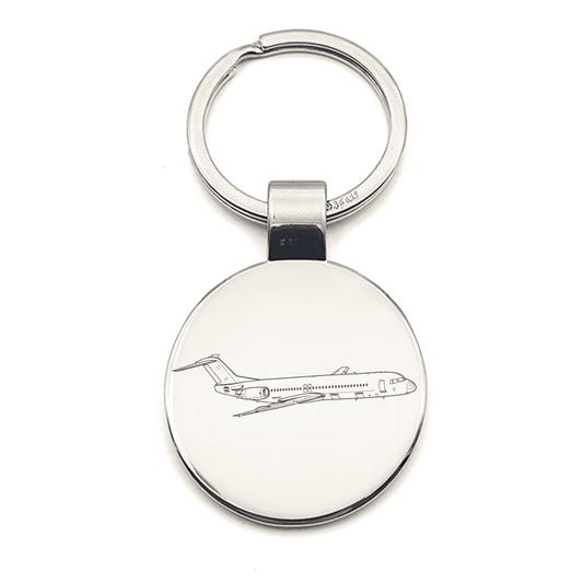 Fokker 100 Aircraft Key Ring Selection | Giftware Engraved