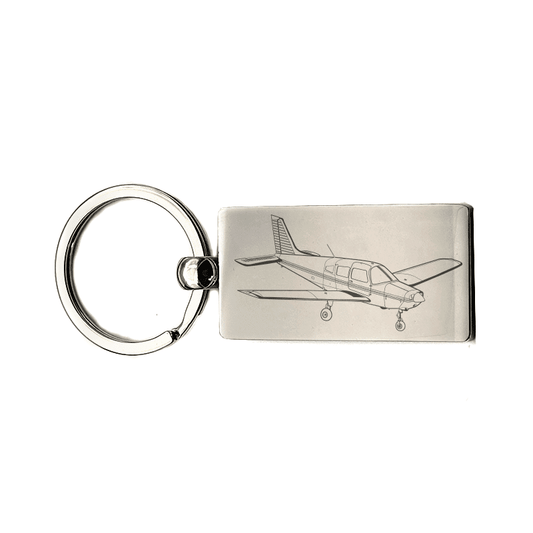 Piper PA28 Aircraft Key Ring Selection | Giftware Engraved