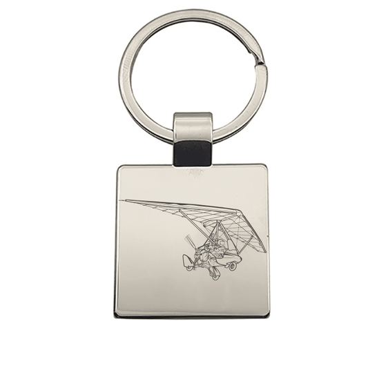 Pegasus Microlight Trike Key Ring Selection | Giftware Engraved