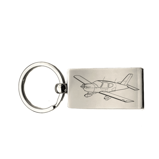 Socata TB9 Aircraft Key Ring Selection | Giftware Engraved