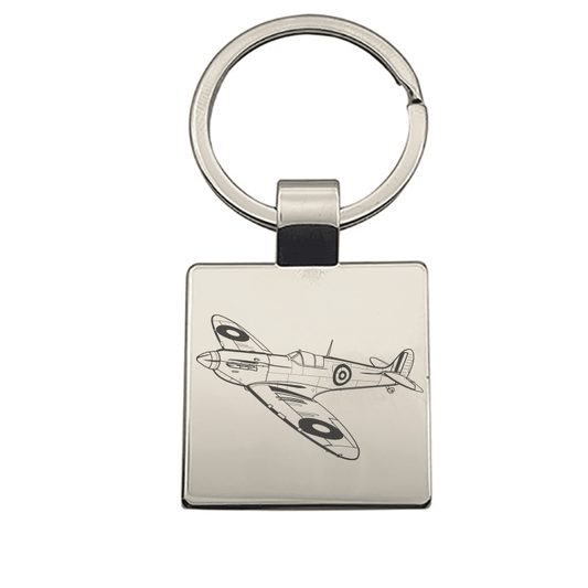 Supermarine Spitfire Aircraft Key Ring Selection | Giftware Engraved