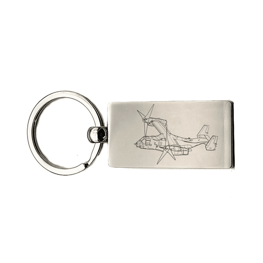 V22 Osprey Aircraft Key Ring Selection | Giftware Engraved