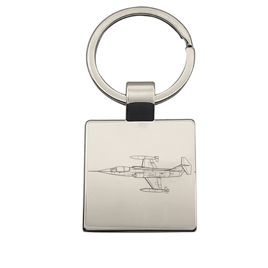Lockheed F104 Starfighter Aircraft Key Ring Selection | Giftware Engraved