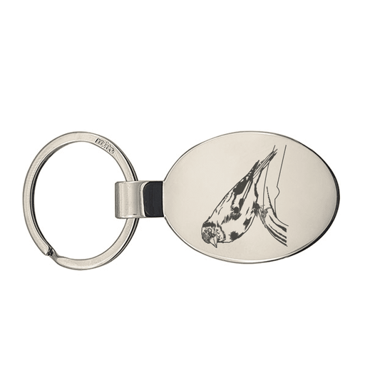 Goldfinch Bird Key Ring Selection | Giftware Engraved