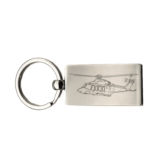 AgustaWestland AW139 Helicopter Key Ring Selection | Giftware Engraved