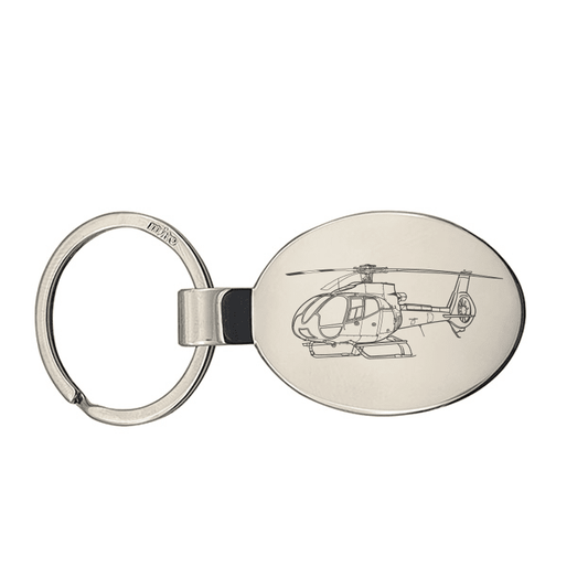 EC130 Eurocopter Helicopter Key Ring Selection | Giftware Engraved