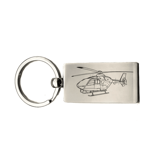 EC 135 Eurocopter Helicopter Key Ring Selection | Giftware Engraved
