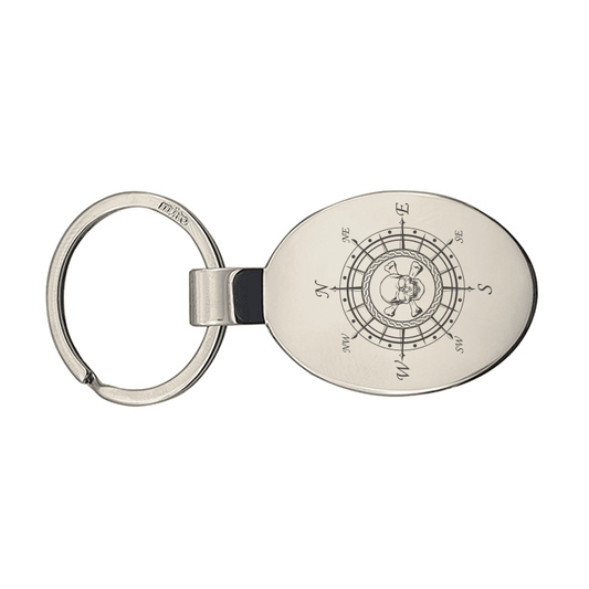 Skull Compass Key Ring Selection | Giftware Engraved