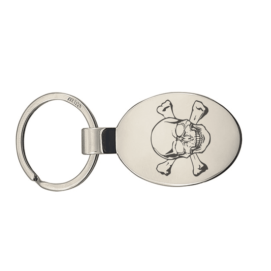 Skull & Crossbones Key Ring Selection | Giftware Engraved