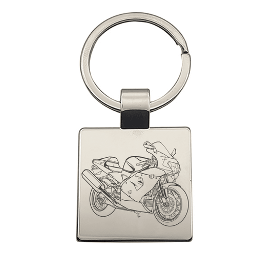APR RSV Mille Motorcycle Key Ring Selection | Giftware Engraved