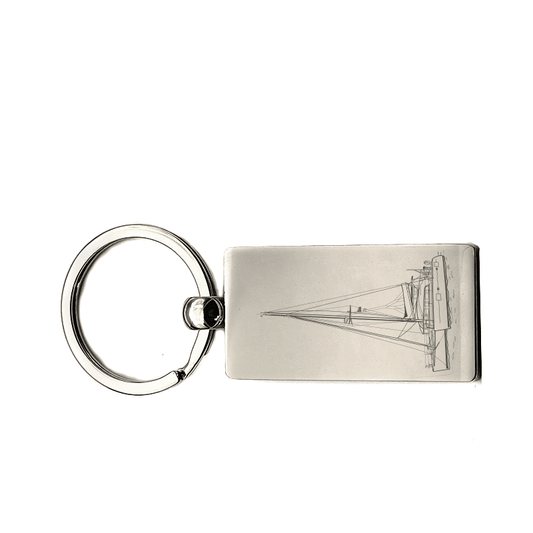 Catamaran Key Ring Selection | Giftware Engraved