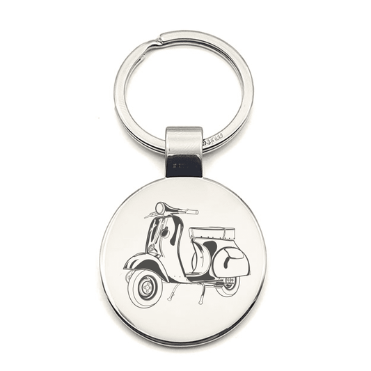 Vespa Scooter Key Ring Selection | Giftware Engraved