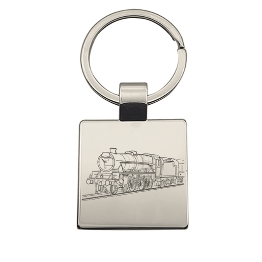 Steam Train Locomotive Key Ring Selection | Giftware Engraved
