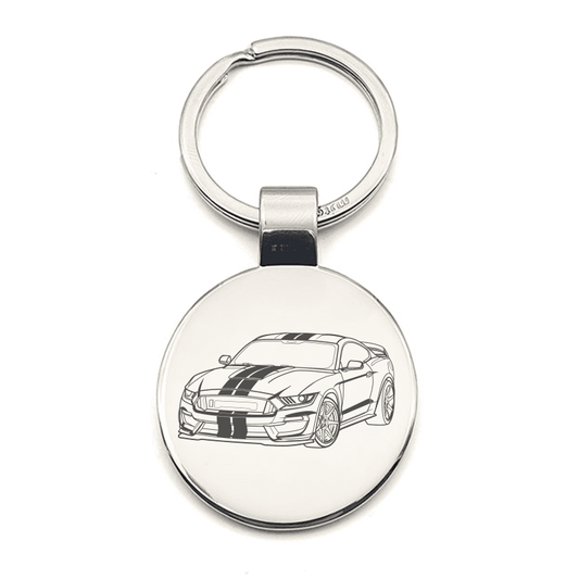 Ford Shelby Mustang Key Ring Selection | Giftware Engraved