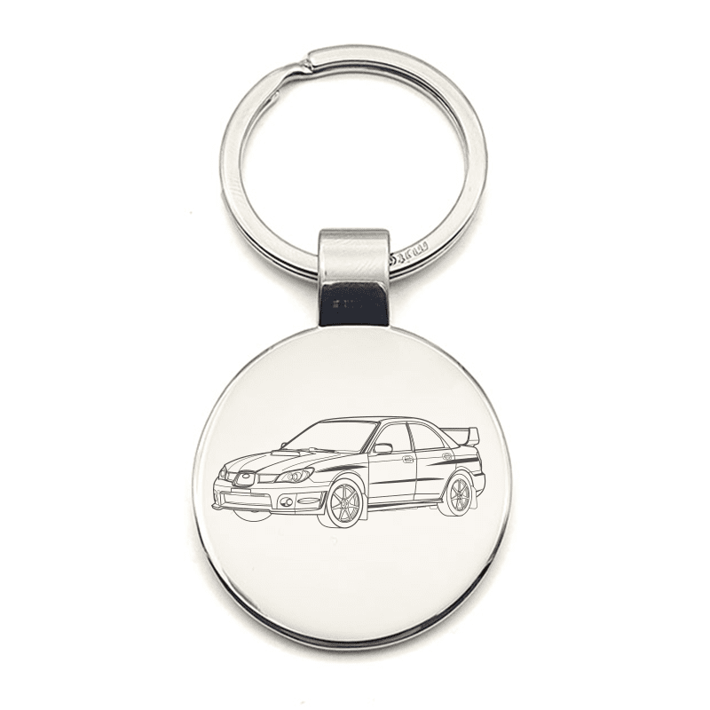 Subaru WSX Impreza Keyring Selection | Giftware Engraved