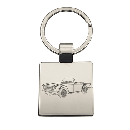 Triumph TR6 Car Key Ring Selection | Giftware Engraved