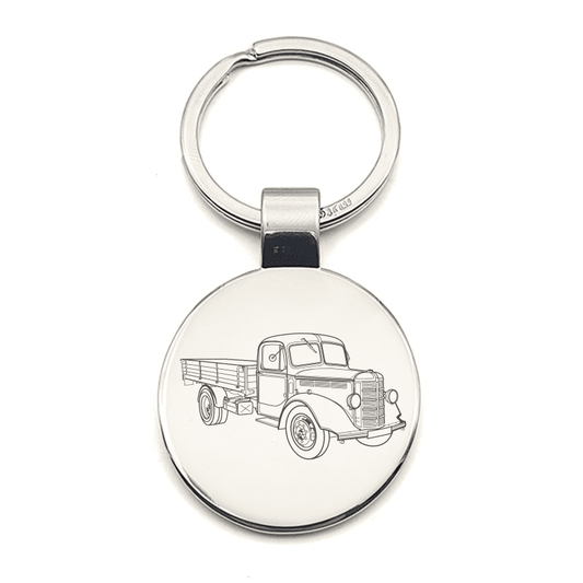 Vintage Bedford Truck Key Ring Selection | Giftware Engraved