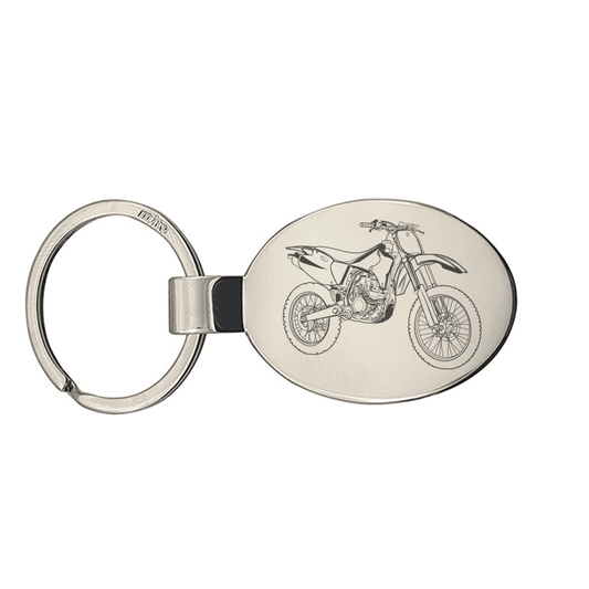 Dirt Bike Motorcycle Key Ring Selection | Giftware Engraved