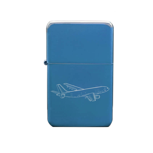 Illustration of Airbus A300 Aircraft Artwork engraved on Fuel Lighter | Giftware Engraved