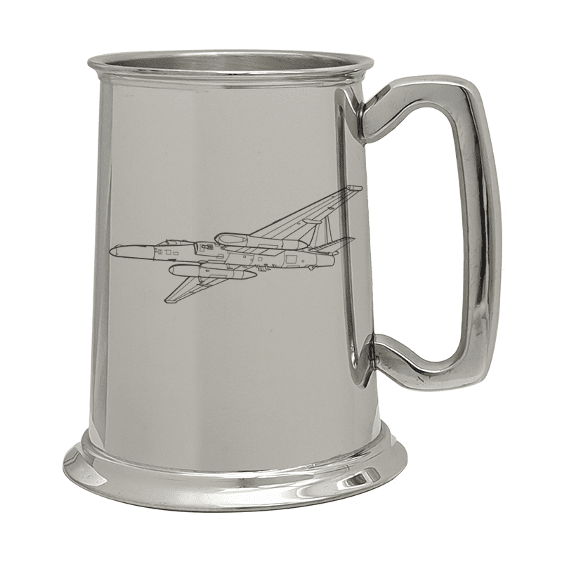 Lockheed U2 Spy Plane Pewter Tankard | Giftware Engraved