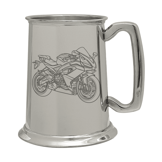 APR RS660 Motorcycle Pewter Tankard | Giftware Engraved